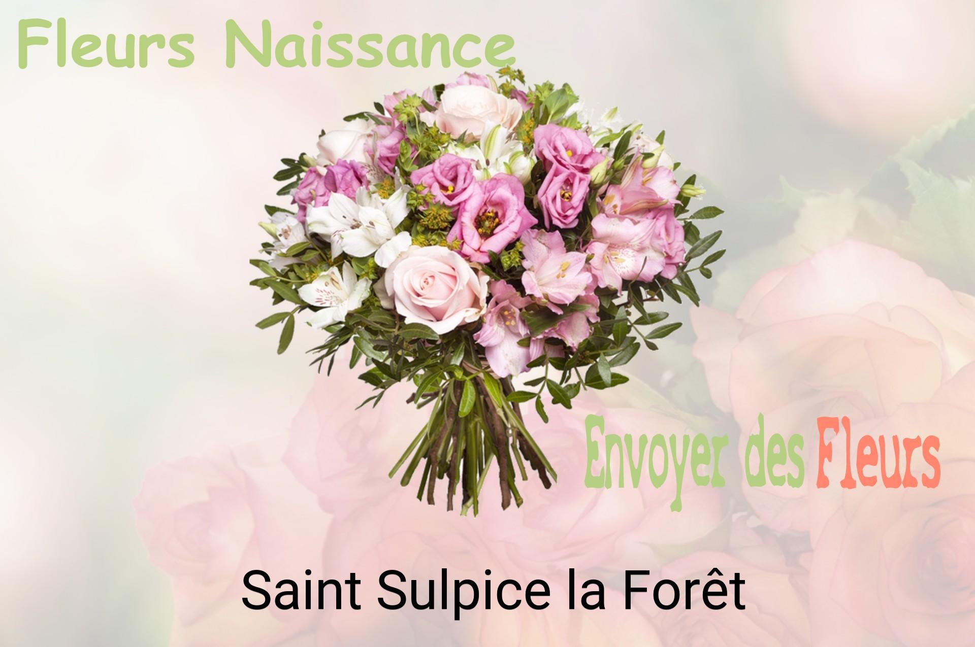 Bouquet de fleurs de naissance livré à Saint-Sulpice-la-Forêt
