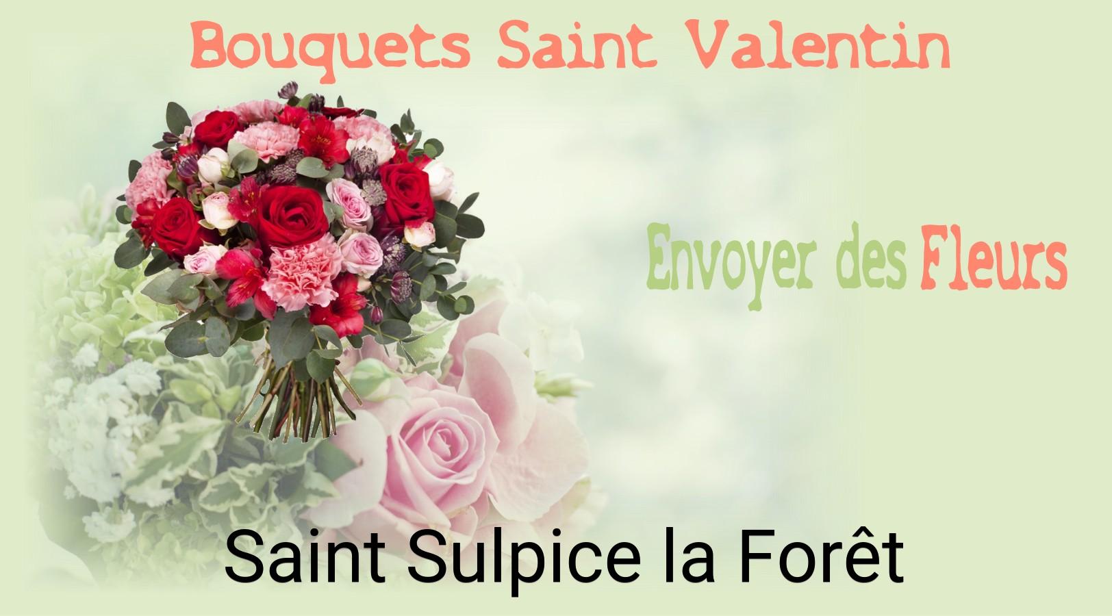 Roses de Saint-Valentin livrées à Saint-Sulpice-la-Forêt